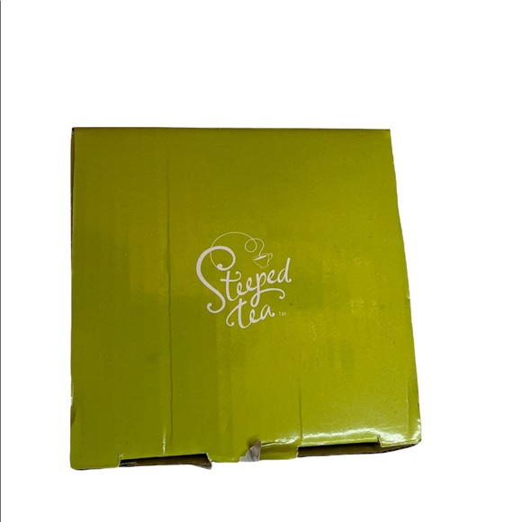 NWT Steeped Tea sublime velvet collection coffee tea mug in box new bone China - Picture 2 of 9